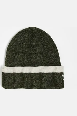 New Era Cuff beanie in khaki