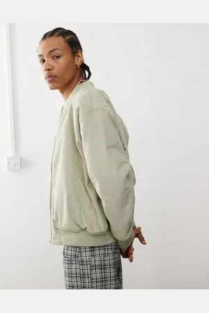Vans Skate corduroy bomber jacket in light tan