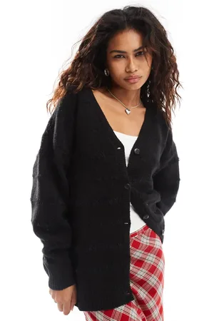 Vans Holbrook mix knitted cardigan in