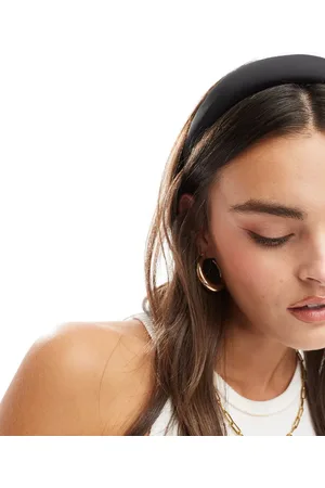 ASOS Satin lightly padded headband in