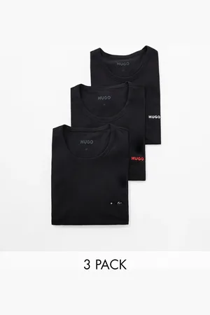 HUGO BOSS HUGO Bodywear 3 pack t-shirt in