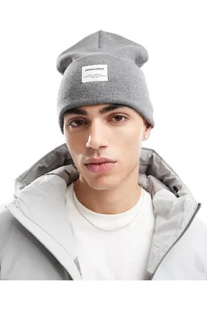 JACK & JONES Oversized knitted beanie in melange