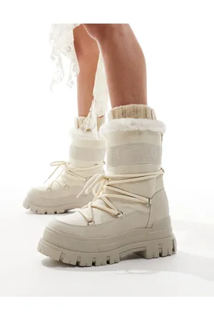 Buffalo Aspha blizzard boot in cream