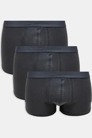 New Look 3 pack boxers in dark