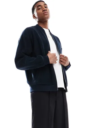ASOS Zip through fleece shacket in