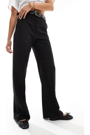 ASOS Tailored slim straight trousers in