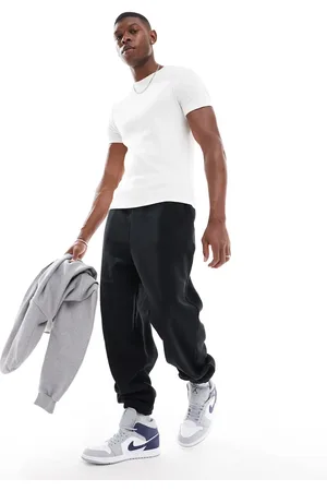 ASOS Oversized fleece joggers in