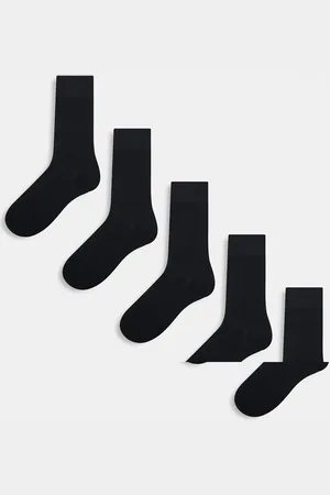 New Look 5 pack plain socks in