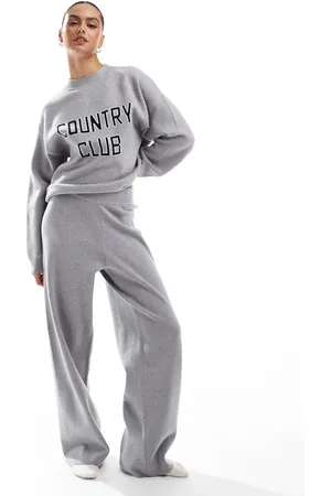 4th & Reckless Avery jaquard knit jogger in