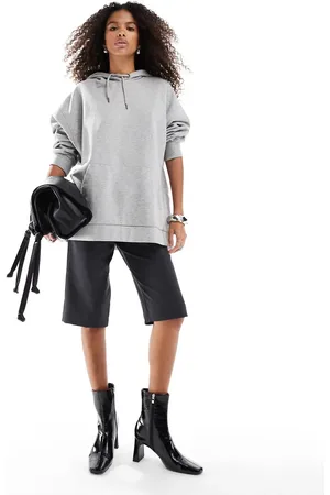 ASOS Oversized hoodie in marl