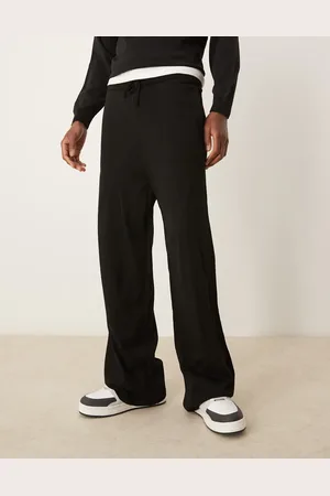 ASOS Co-ord wide leg knitted trousers in