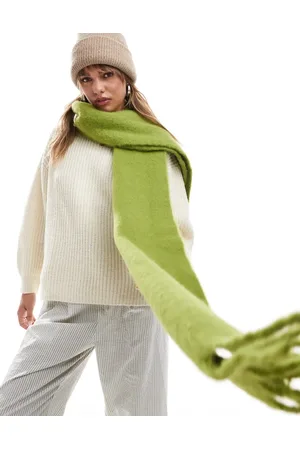 ASOS Fluffy tassel scarf in