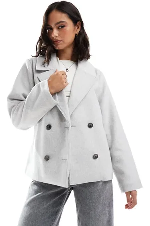 Hollister Wool blend classic jacket in light