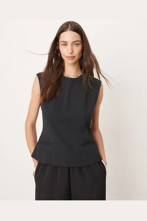 Abercrombie & Fitch Longline tailored top in