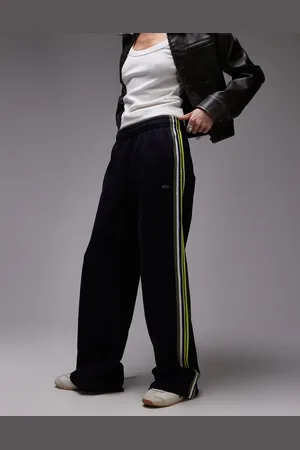 Lacoste Zip stripe track pants in