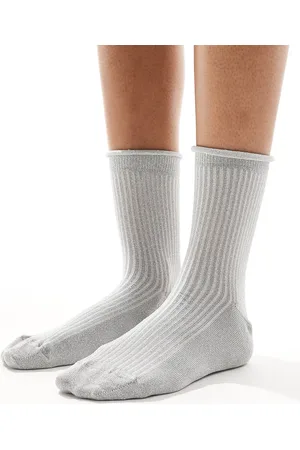 ASOS Metallic ankle sock in