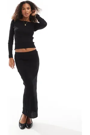 VERO MODA Long sleeved panelled knit top co-ord in