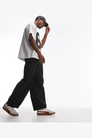 Topman Wide leg cargo in