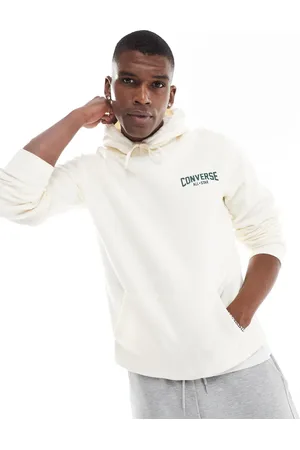 Converse Retro Chuck graphic hoodie in off