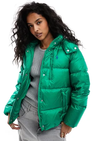 Ralph Lauren Down puffer jacket with logo in
