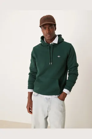 GANT Shield logo hoodie in dark