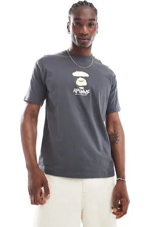 A Bathing Ape Aape by A Bathing Ape logo chest t-shirt in