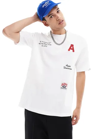 A Bathing Ape Aape by A Bathing Ape printed logo t-shirt in