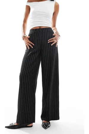 ASOS Relaxed dad trousers with 5 pocket detail co-ord in stripe