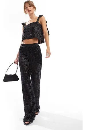 ASOS Premium beaded tailored trouser in