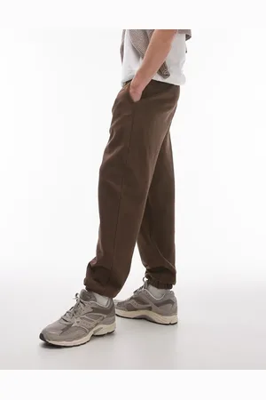 Topman Washed oversized jogger in mauve