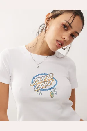 Santa Cruz Baby t-shirt with logo chest print