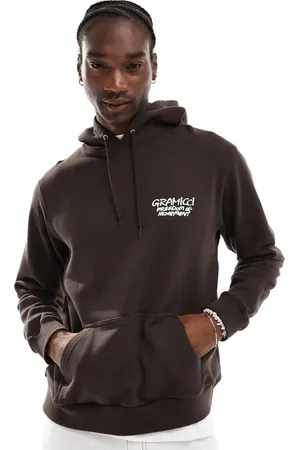 Gramicci Napping climber graphic hoodie in dark