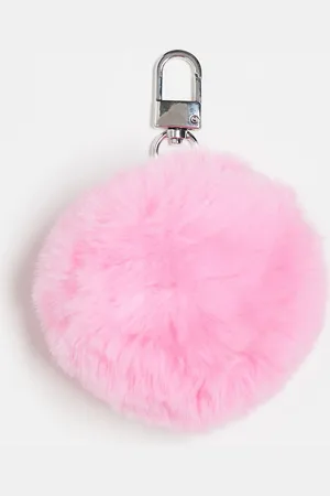 Monki Fur key ring in