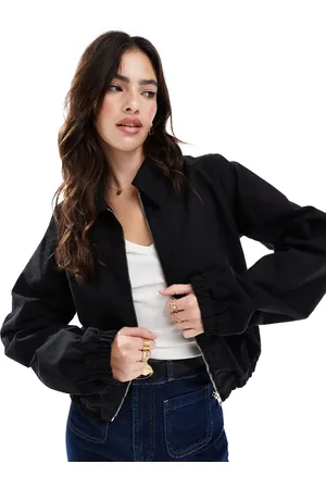 ASOS Denim bubble jacket in
