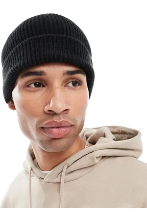 French Connection French Connection FCUK ribbed beanie hat in