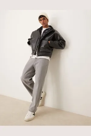 ASOS Extreme oversized boxy zip through jacket in