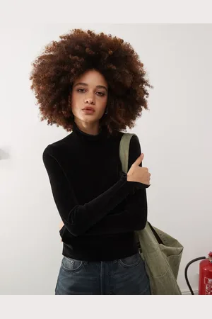 Weekday Una chenille turtleneck in
