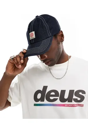 Deus Ex Machina Ortiz denim cap in blue