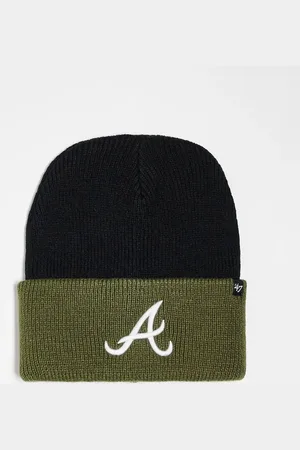 47 Brand Oaklands contrast knitted beanie in