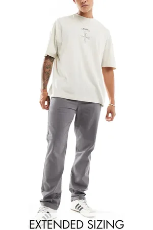 ASOS Straight leg chino in grey
