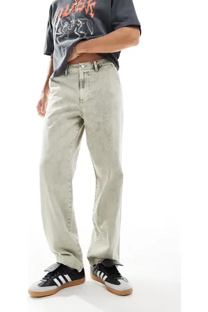 ASOS Straight leg trouser in light wash