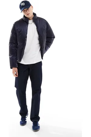 ASOS Oversized high shine puffer jacket in