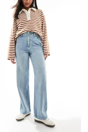 ONLY Wide leg jeans in light wash