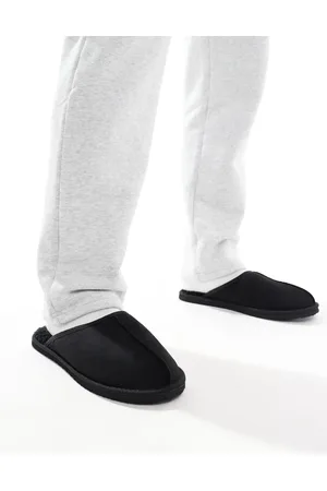 JACK & JONES Faux suede slip on slipper in