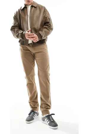 Threadbare Slim fit chino trousers in camel