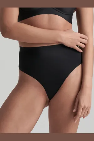 Bye Bra Invisible mid waist medium contour shaping thong in