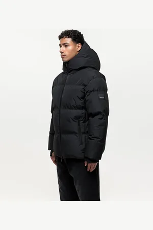 Good For Nothing High neck puffer jacket in