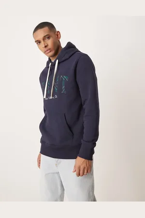 GANT Hoodie with tartan logo in