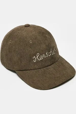 Herschel Corduroy cap in beige