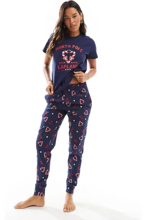 Threadbare Novelty christmas pyjama set in